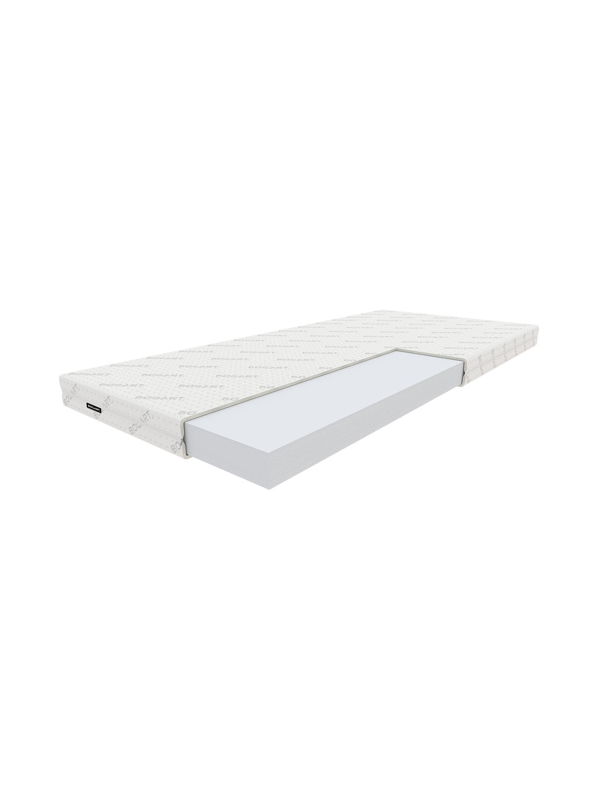Materac piankowy dziecięcy Salmi 80x188 cm biały ze zdejmowanym pokrowcem
