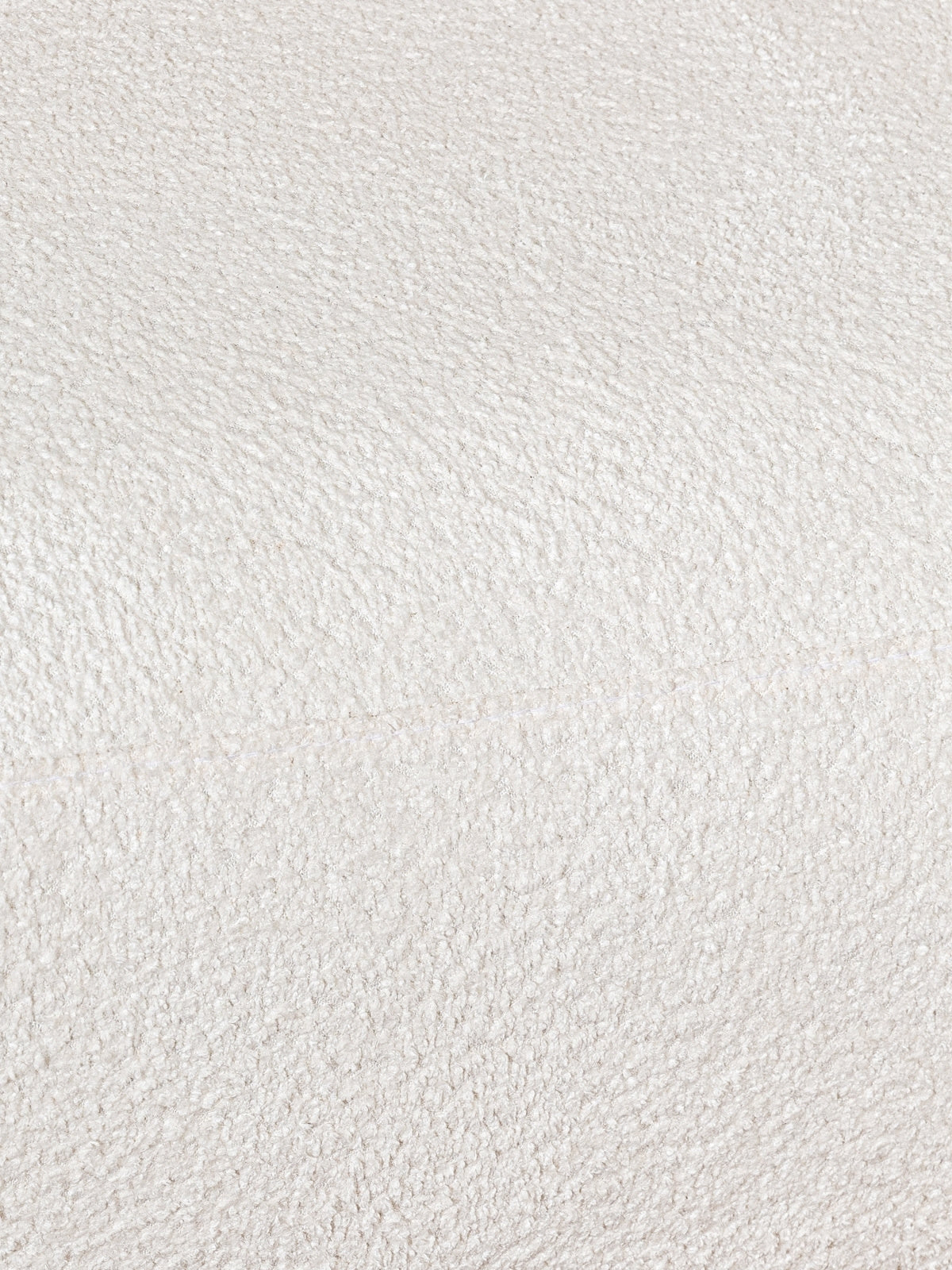 Rohová sedacia súprava Lotulis Mini krémová boucle, detail svetlej látky