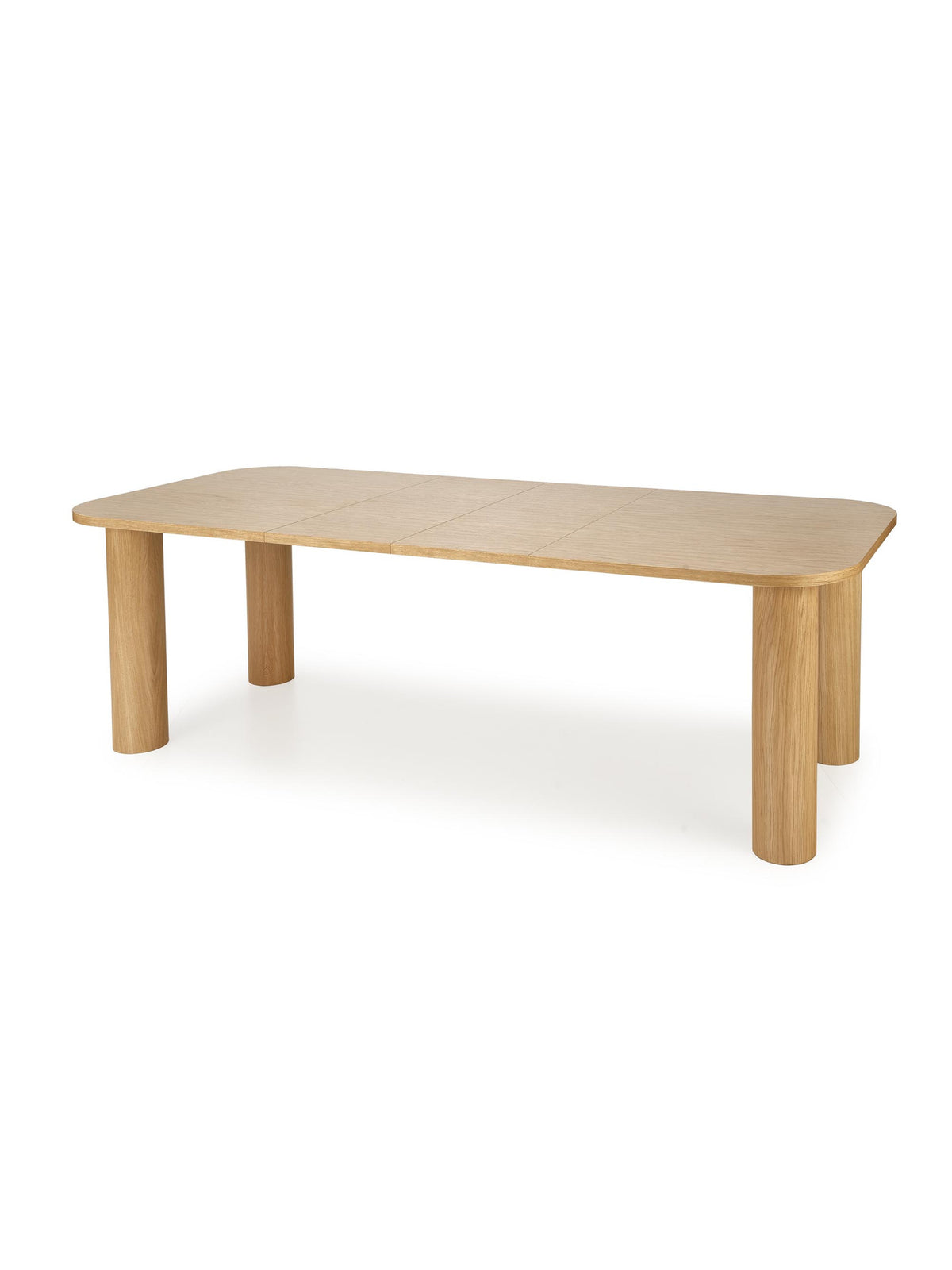 Rozkladací stôl Gravon 160-240x100 cm prírodný dub zepredu
