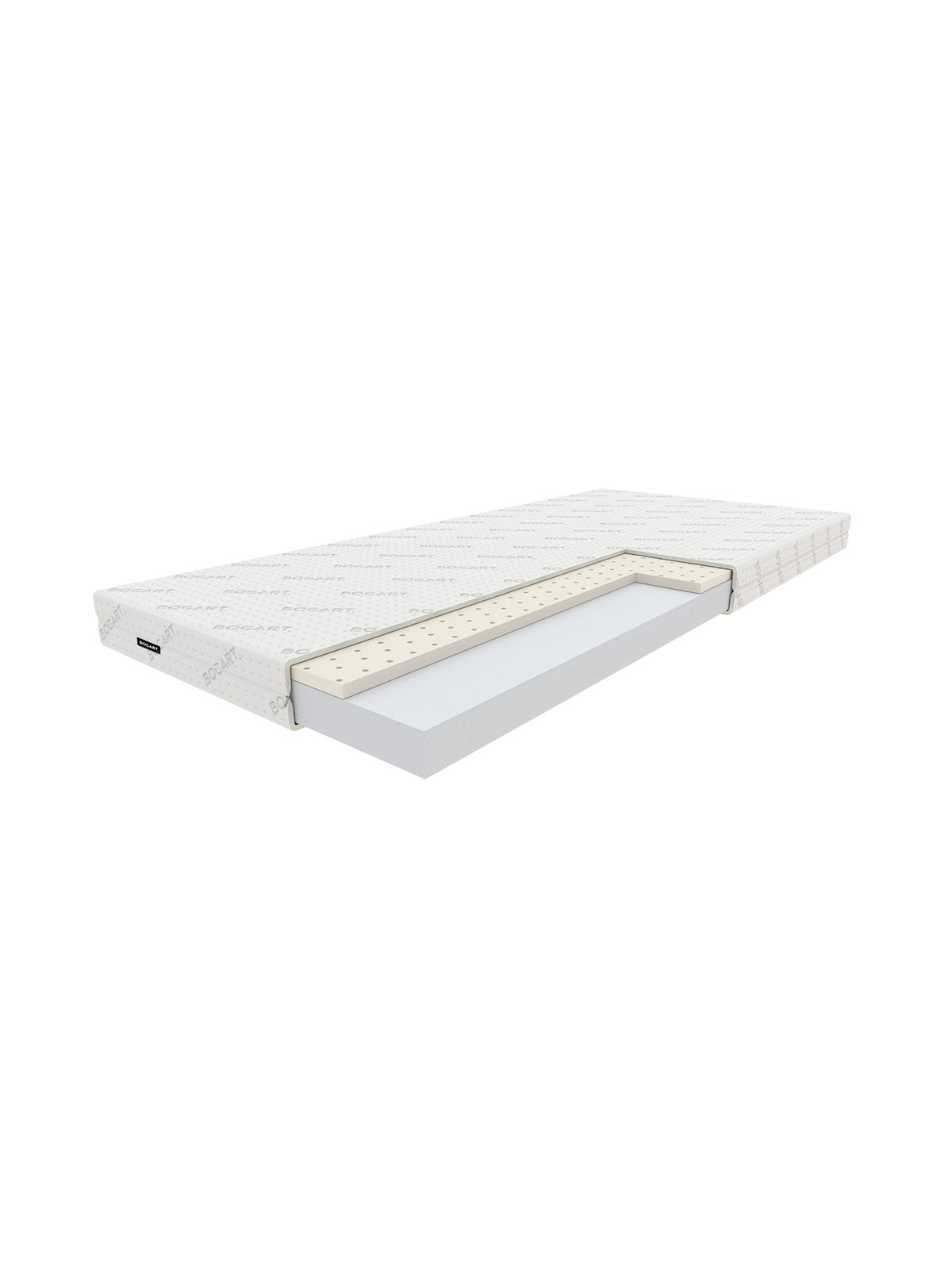 Detská penová matrac Relfi 80x180 cm s latexom a bavlneným poťahom
