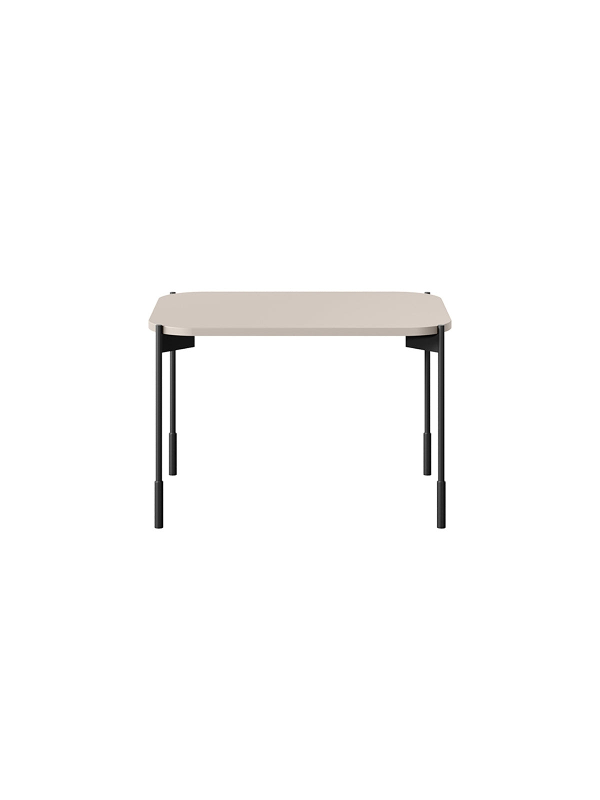 Konferenčný stolík prostokatny Sonatia 60 cm - kašmír - bok