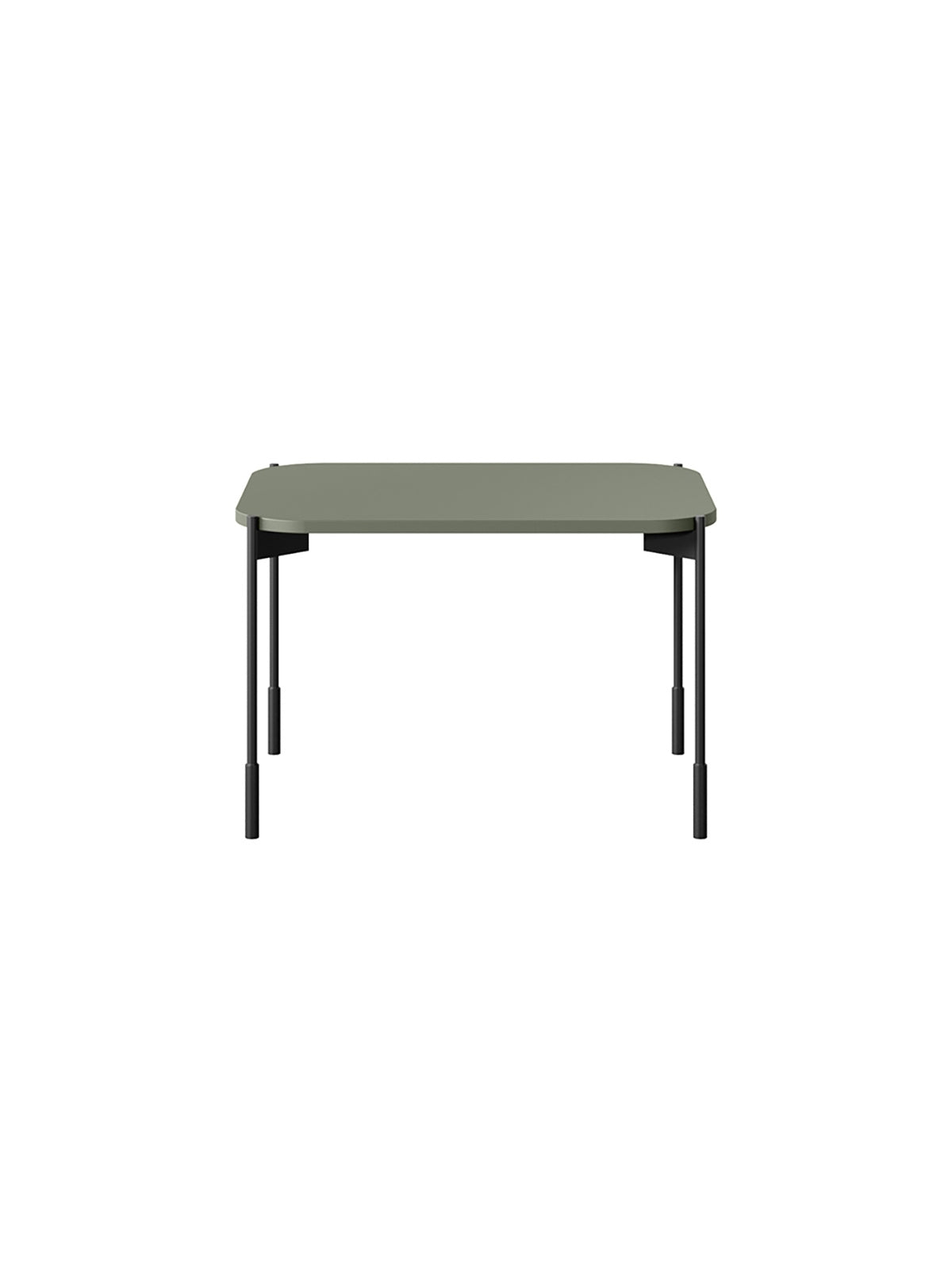 Konferenčný stolík prostokatny Sonatia 60 cm - Oliva - bok