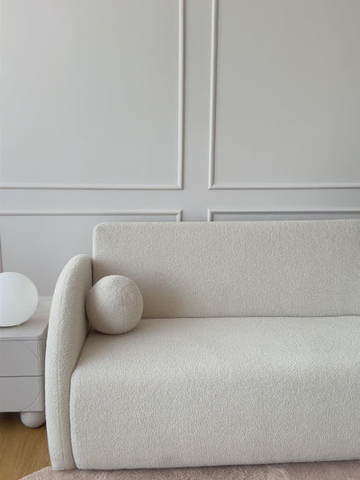 Sofa rozkładana Nubi trzyosobowa 140 cm z pojemnikiem