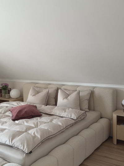 Szafka nocna Sorrenti 58 cm - kaszmir