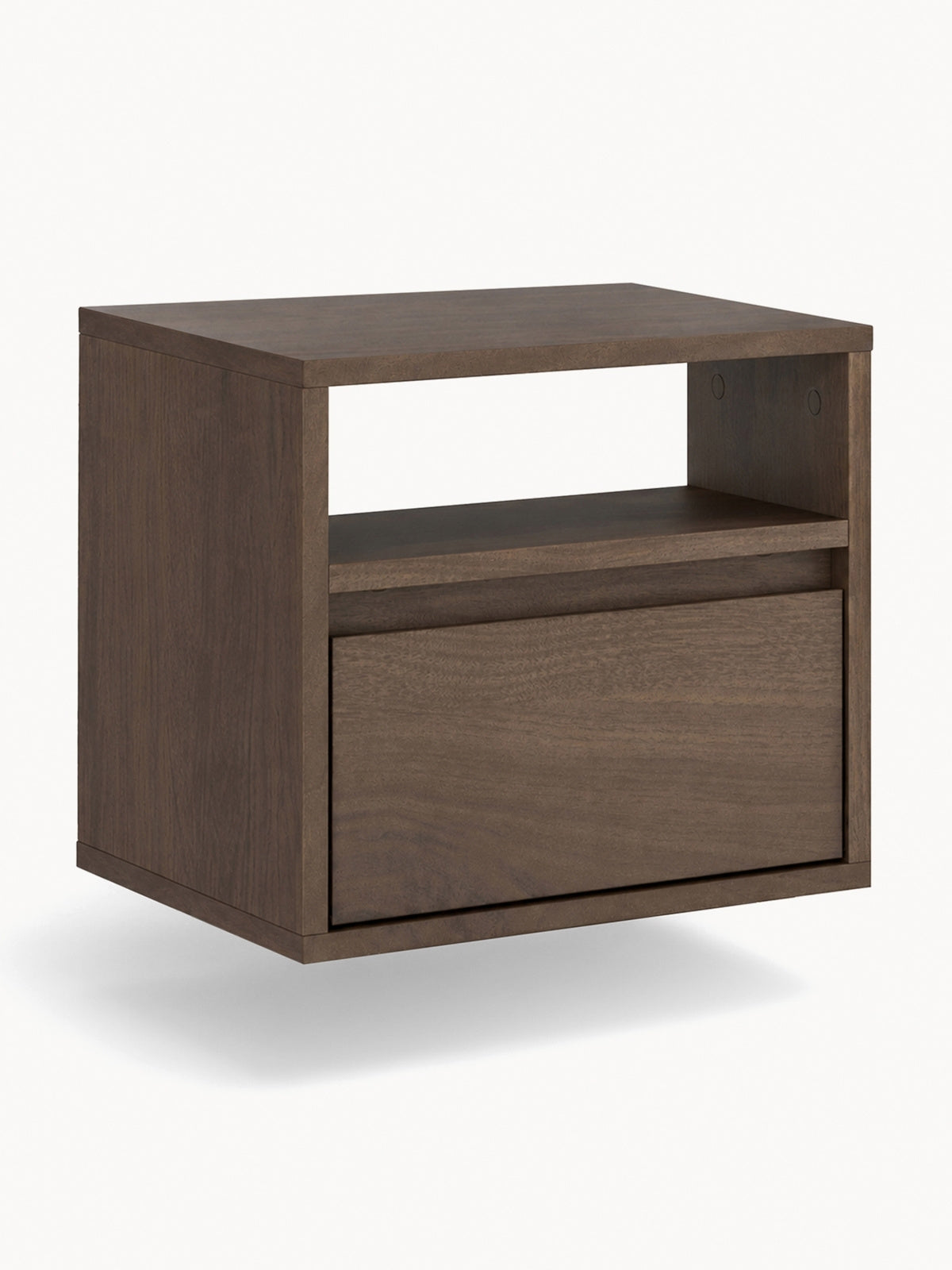 Nočný Stolík Zolia 40 cm z szuflada závesné - Orech elegant