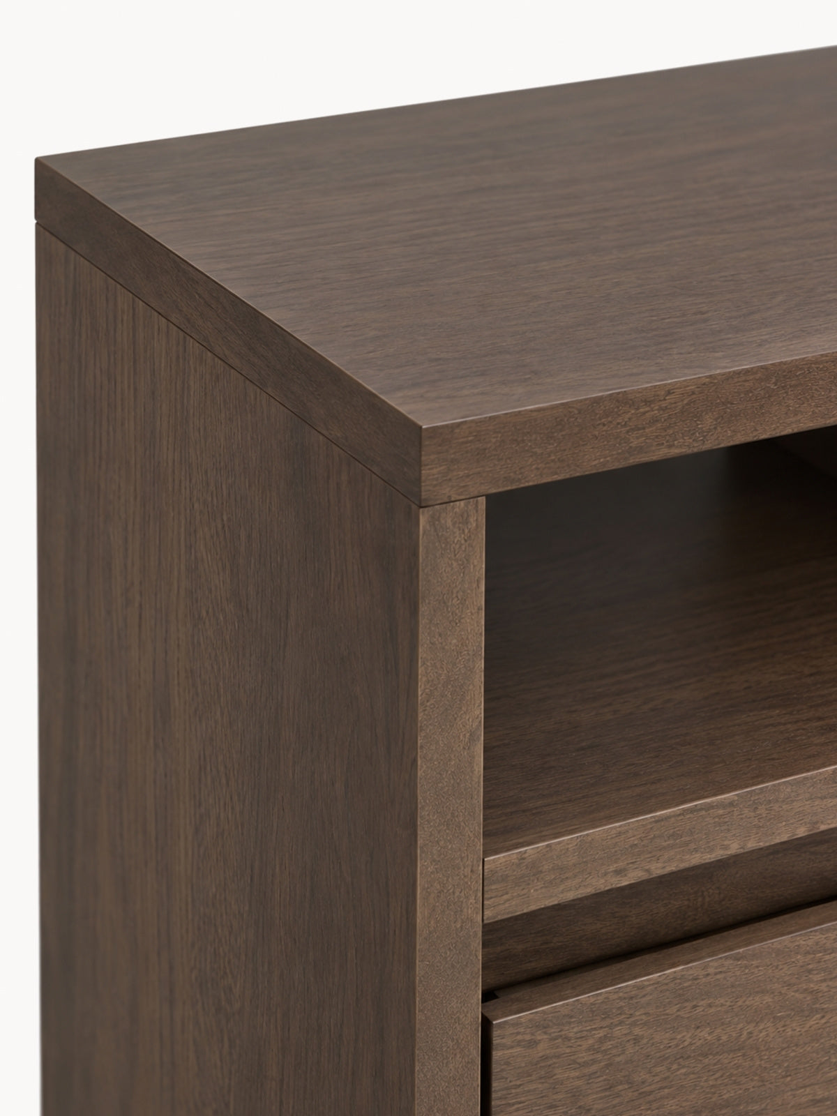 Nočný Stolík Zolia 40 cm z szuflada závesné - Orech elegant